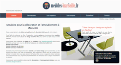 Desktop Screenshot of meubles-marseille.fr