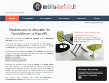 Tablet Screenshot of meubles-marseille.fr